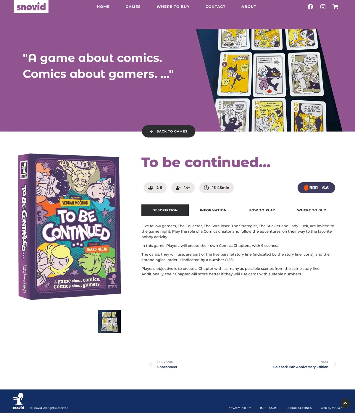Snovid Games – 3