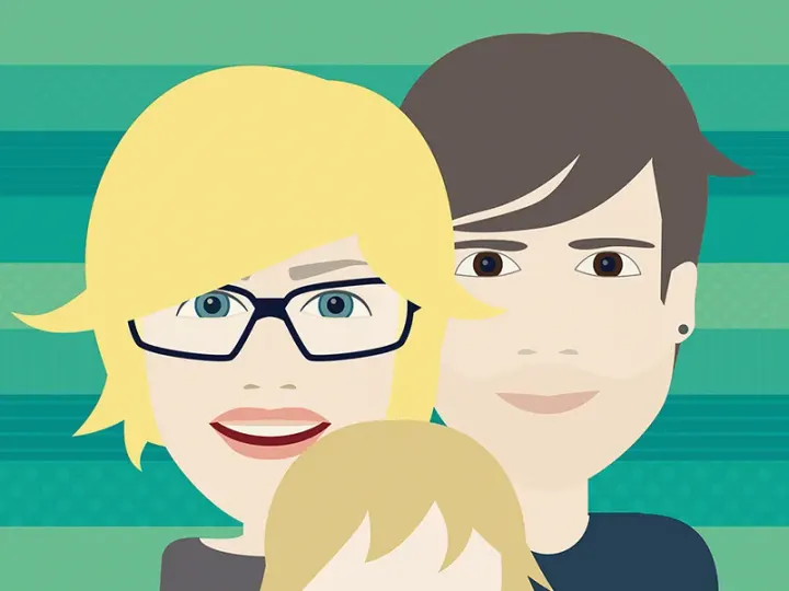 Sonja with family
