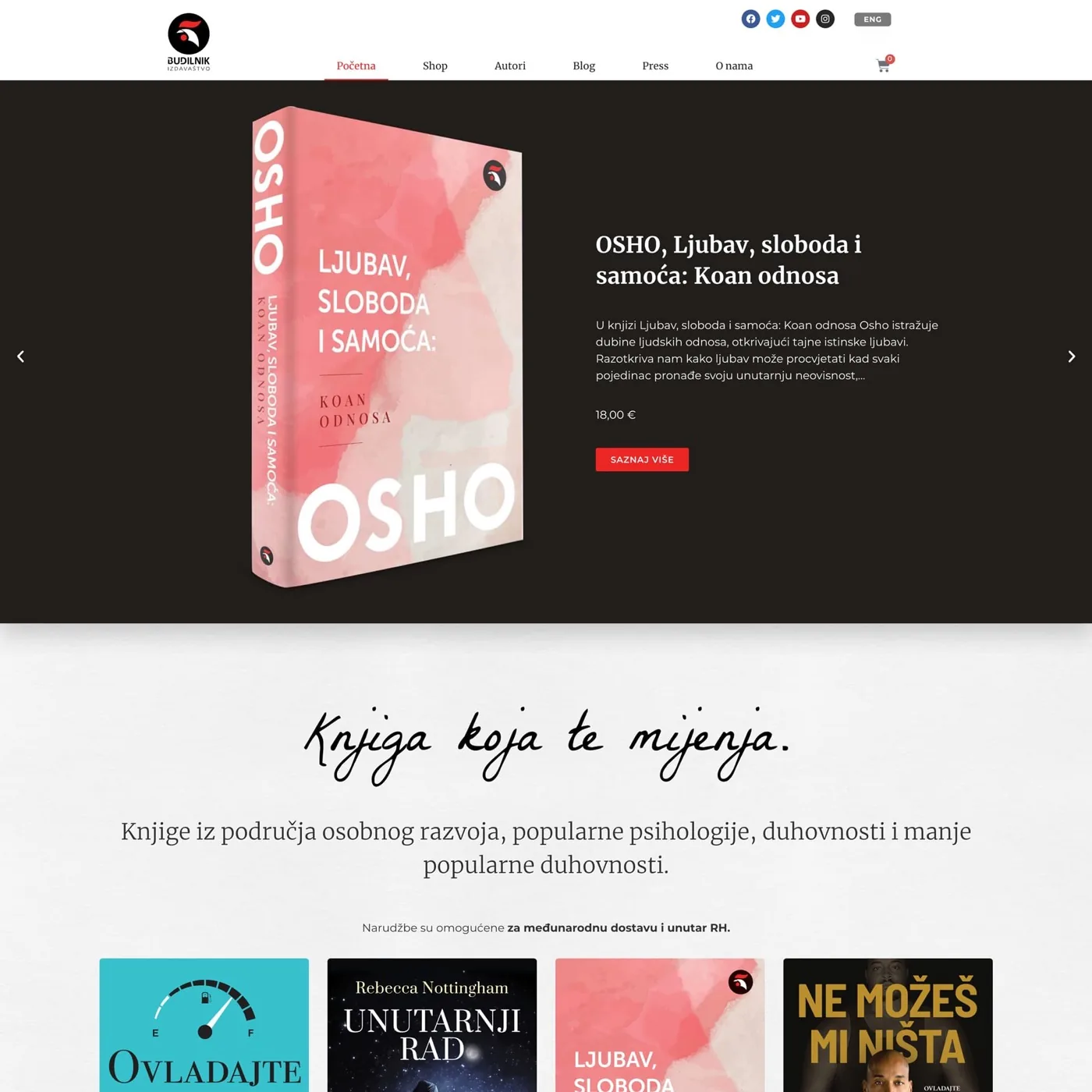 Budilnik izdavaštvo – webshop