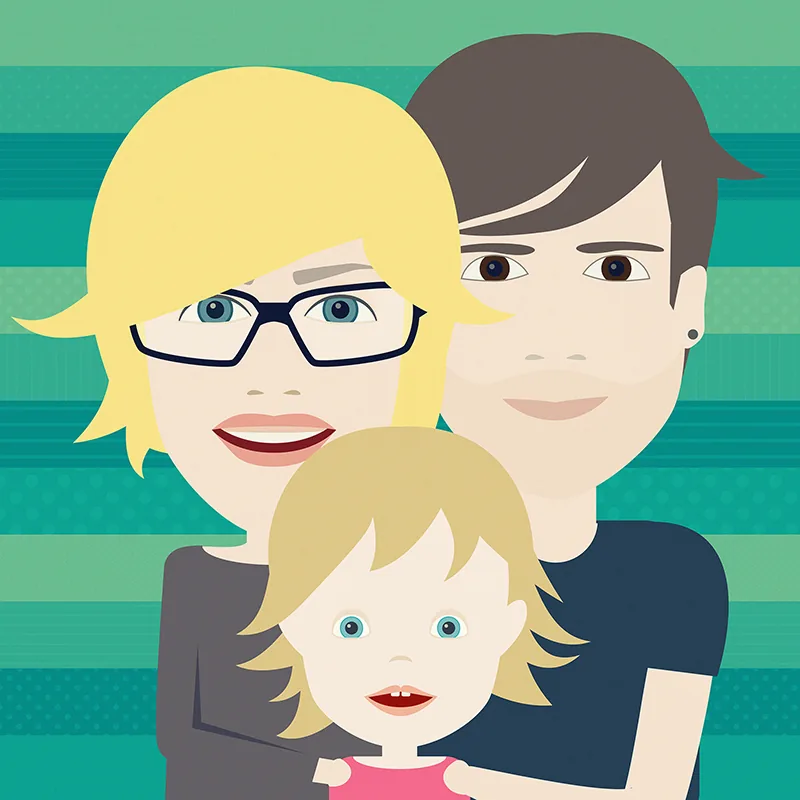 Sonja with family