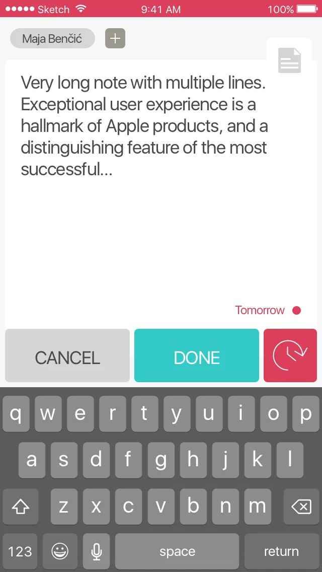Contact reminder app – 5