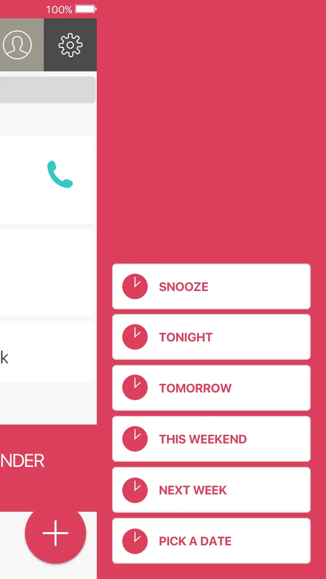 Contact reminder app – 7