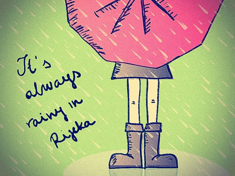 It’s always rainy in Rijeka
